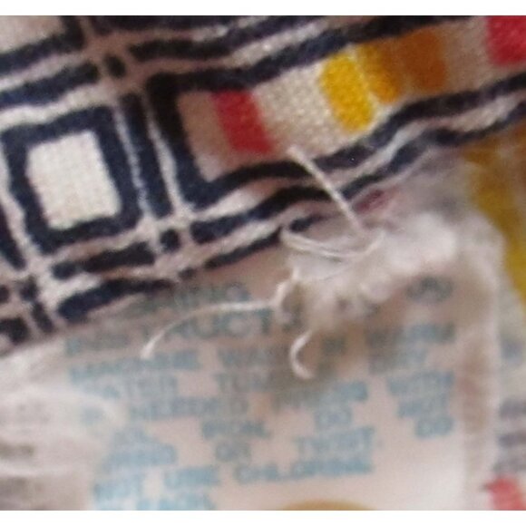 2T Vintage 70s Boys Short Sleeve Button-Up Shirt Geometric Print - Picture 3 of 3